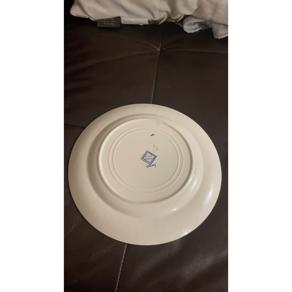 Vintage Ridgway Semi China England Blue Willow Salad Plates 8” Set of 2 - Picture 9 of 9